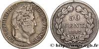 FRANCE 50 centimes Louis-Philippe LOUIS-PHILIPPE I Bordeaux 1847 (18mm, 2,50g, 6h) -