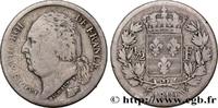 FRANCE 1/2 franc Louis XVIII LOUIS XVIII Lille 1819 (18mm, 2,50g, 6h) -