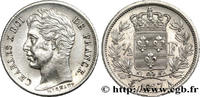 FRANCE 1/2 franc Charles X CHARLES X Paris 1827 (18mm, 2,50g, 6h) -