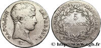 FRANCE 5 francs Napoléon Empereur, Calendrier révolutionn 1805 PREMIER E... 225.60 £ Tax included +  15.62 £ shipping