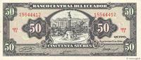 ECUADOR 50 Sucres ECUADOR 50 Sucres 1984 UNC- -
