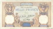 FRANCE 1000 Francs CÉRÈS ET MERCURE FRANCE 1000 Francs CÉRÈS ET MERCURE 1928 F -