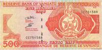 VANUATU 500 Vatu VANUATU 500 Vatu 1993 UNC- -
