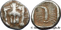 Archaïc 2 (550 BC to 480 BC) Vingt-quatrième de statère ou hemiobole IONIA - MILETUS Milet, Ionie c. 510-494 AC. (8mm, 0,57g, 12h) -