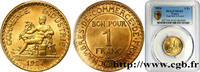 FRANCE 1 franc Chambres de Commerce III REPUBLIC Paris 1924 (23mm, 4g, 6h) -