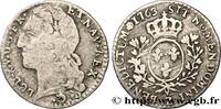 FRANCE Dixième d'écu aux branches d’olivier, tête ceinte LOUIS XV THE BELOVED Grenoble 1763 (21mm, 2,78g, 6h) -