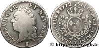 FRANCE Demi-écu aux branches d’olivier, buste lauré LOUIS XV THE BELOVED Nantes 1772 (33mm, 14,09g, 6h) -