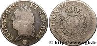 FRANCE Demi-écu aux branches d’olivier, buste lauré LOUIS XV THE BELOVED Perpignan 1772 (31,5mm, 14g, 6h) -