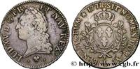 FRANCE Écu aux branches d’olivier, buste lauré LOUIS XV THE BELOVED Bayonne 1771 (41,5mm, 28,47g, 6h) -