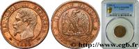 FRANCE Deux centimes Napoléon III, tête nue SECOND EMPIRE Paris 1856 (20mm, 2g, 6h) -