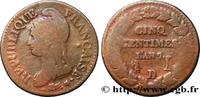 FRANCE Cinq centimes Dupré, grand module DIRECTOIRE Lyon 1799 (28mm, 9,69g, 6h) -