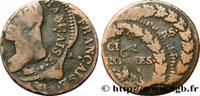 FRANCE Cinq centimes Dupré, grand module, double frappe DIRECTOIRE - n.d. (28,24mm, 8,28g, 6h) -