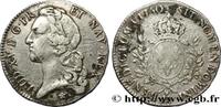 FRANCE Écu aux branches d’olivier, tête ceinte d’un bande LOUIS XV THE BELOVED Metz 1760 (40mm, 28,88g, 6h) -