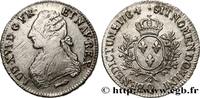 FRANCE Écu aux branches d'olivier LOUIS XVI Perpignan 1784 (42,5mm, 29,69g, 6h) -