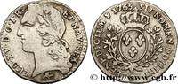 FRANCE Dixième d'écu aux branches d’olivier, tête ceinte LOUIS XV THE BELOVED Lyon 1765 (21mm, 2,76g, 6h) -