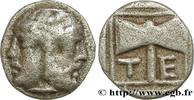 Classic 1 (480 BC to 400 BC) Obole TROAS - TENEDOS Ténédos, Troade c. 480-450 AC. (8,5mm, 0,54g, 12h) -