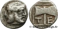 Classic 1 (480 BC to 400 BC) Obole TROAS - TENEDOS Ténédos, Troade c. 480-450 AC. (9mm, 0,56g, 9h) -