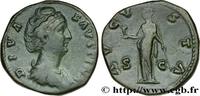 THE ANTONINES (96 AD to 192 AD) Sesterce FAUSTINA MAJOR Rome c. 147 (30mm, 25,30g, 6h) -