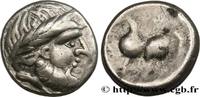 FRANCE Tétradrachme du “type Kugelwange”, prototype DANUBIAN CELTS - PANNONIA Ier siècle AC. (21,5mm, 11,4.g, 6h) -