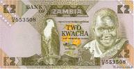 ZAMBIA 2 Kwacha ZAMBIA 2 Kwacha 1980 UNC -