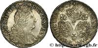 FRANCE Demi-écu aux trois couronnes LOUIS XIV THE SUN KING Nantes 1709 (33,5mm, 15,44g, 6h) -