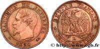 FRANCE Deux centimes Napoléon III, tête nue SECOND EMPIRE Lyon 1854 (20,27mm, 1,92g, 6h) -