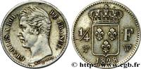 FRANCE 1/4 franc Charles X 1828 CHARLES X Lille 1828 (15mm, 1,20g, 6h) fVZ 138.83 £ Tax included +  15.62 £ shipping