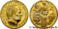 MONACO Essai de 5 Centimes Rainier III MONACO Paris 1976 (17mm, g, 6h) -