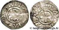 FRANCE Denier CHARLES II LE CHAUVE / THE BALD Royes s.m. (19,5mm, 1,39g, 10h) -
