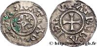 FRANCE Denier CHARLES II LE CHAUVE / THE BALD Arras s.m. (20mm, 1,58g, 2h) -