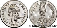 NEW HEBRIDES (VANUATU since 1980) Essai de 50 Francs NEW HEBRIDES (VANUATU since 1980) Paris 1972 (33,01mm, 15,66g, 6h) -