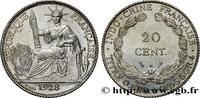 FRENCH INDOCHINA 20 Centièmes FRENCH INDOCHINA Paris 1928 (26mm, 5,30g, 6h) -