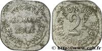 COMOROS 2 Francs Société Anonyme de la Grande Comore COMOROS N.D. (25,50mm, 1,52g, 6h) -