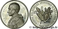 FRANCE Médaille, jubilé épiscopal ITALIE - ÉTATS DE L'ÉGLISE - LÉON XIII (Vincenzo Gioacchino Pecci) Italie, Rome 1893 (38,5mm, 19,97g, 12h) -
