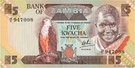 ZAMBIA 5 Kwacha ZAMBIA 5 Kwacha 1980 UNC -
