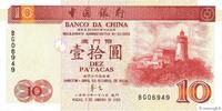 MACAU 10 Patacas MACAU 10 Patacas 2001 UNC -