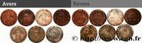 FRANCE Lot de sept 10 cent. à l'N couronnée n.d. PREMIER EMPIRE / FIRST ... 138.83 £ Tax included +  15.62 £ shipping