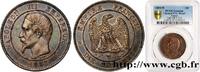 FRANCE Dix centimes Napoléon III, tête nue SECOND EMPIRE Lille 1853 (30mm, 10,38g, 6h) -