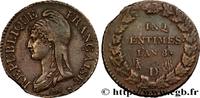 FRANCE Cinq centimes Dupré, grand module CONSULATE Lyon 1800 (28mm, 8,80g, 6h) -