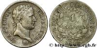 FRANCE 1 franc Napoléon Ier tête laurée, Empire français PREMIER EMPIRE / FIRST FRENCH EMPIRE Toulouse 1812 (23mm, 4,86g, 6h) -