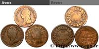 FRANCE Lot de 3 pièces de Un Décime Dupré DIRECTOIRE - n.d. (-mm, -g, h) -