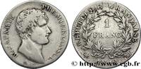 FRANCE 1 franc Bonaparte Premier Consul CONSULATE Marseille 1804 (23mm, 5g, 6h) -