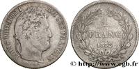 FRANCE 1 franc Louis-Philippe, couronne de chêne LOUIS-PHILIPPE I Marseille 1832 (23mm, 5g, 6h) -