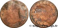 FRANCE Cinq centimes Dupré, grand module, refrappage du DIRECTOIRE Limoges 1797 (28,04mm, 8,10g, 6h) -