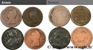 FRANCE Lot de 4 pièces Dupré DIRECTOIRE - n.d. (-mm, -g, h) -