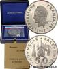 NEW CALEDONIA Piéfort 50 Francs Pacifique NEW CALEDONIA Paris 1967 (33mm, 30,20g, 6h) -