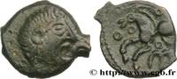 FRANCE Bronze VIIRICIVS, classe III GALLIA BELGICA PAGUS CATUSLUGI - Sanctuary of BOIS L'ABBÉ (Seine-Maritime) c. 50-40 AC. (15,5mm, 2,59g, 12h) -