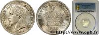 FRANCE 50 centimes Napoléon III, tête laurée SECOND EMPIRE Paris 1864 (18mm, 2,50g, 6h) -