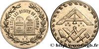 FRANCE LES DROITS DE L’HOMME LOGES A L’ORIENT DE PARIS - LOGES PARISIENNES n.d. (23mm, 4,19g, 12h) -
