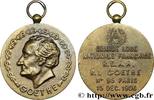 FRANCE GOETHE LOGES A L’ORIENT DE PARIS - LOGES PARISIENNES 1906 (42mm, 32,96g, 12h) -